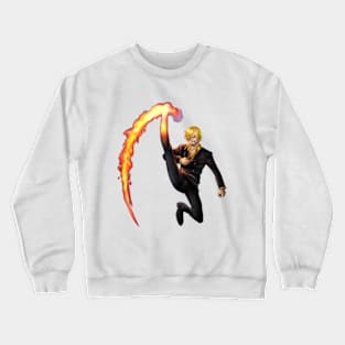 Vinsmoke Sanji show Kick Crewneck Sweatshirt